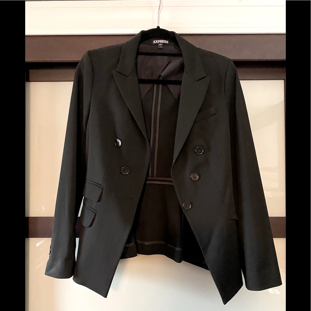 Express One Button Closure Jacket Blazer - image 1